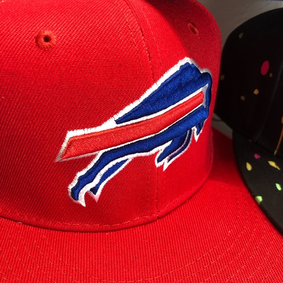 Buffalo Bills Snapback Hat Trio Lot of 3 Josh Allen NFL Fan Gift! - Picture 2 of 5